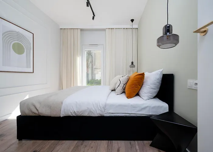 Piotrkowska Z Garazem Blisko Centrum Nowoczesny Lejlighed *